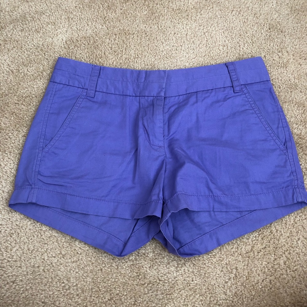 **3 for $30** Purple J Crew Chino Shorts